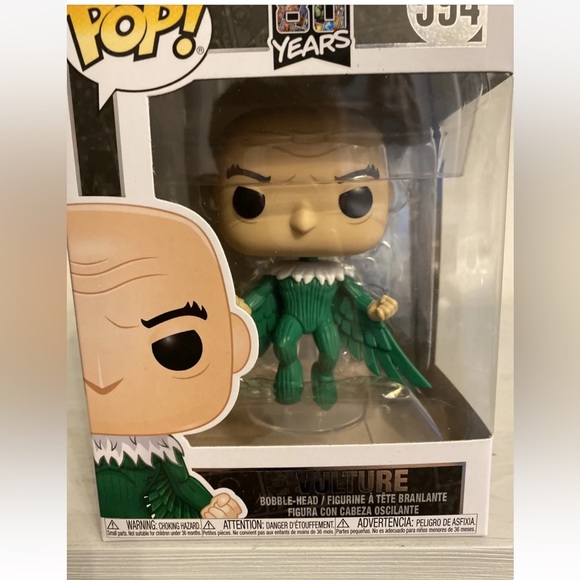 Vulture Marvel Funko Pop #594 NEW - Picture 3 of 10